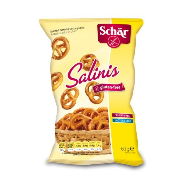 Schar gluténmentes salinis sósperec 60g 