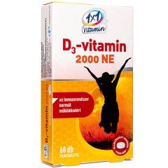 1x1 d3-vitamin 2000ne tabletta 60db