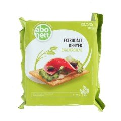 Abonett extrudált kenyér rozsos 100g Abonett extrudált kenyér rozsos 100g