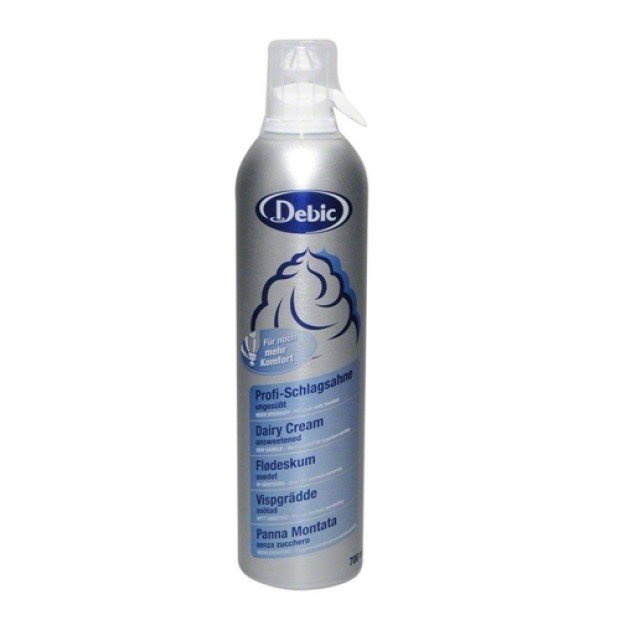 Debic cukormentes tejszínhab spray 700ml