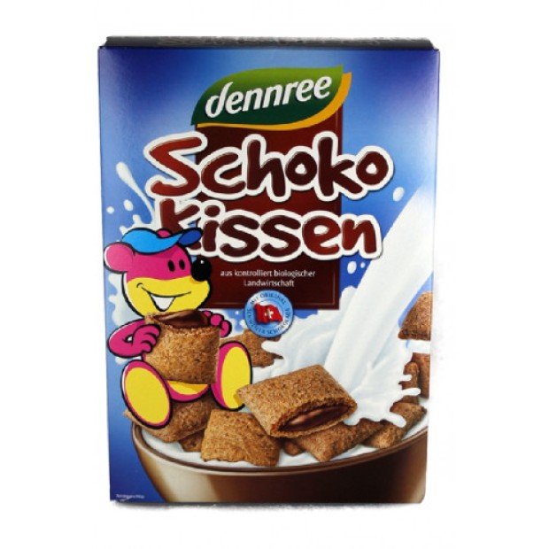 Dennree bio gabonapehely csokoládéval 375g 