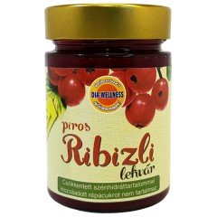 Dia-Wellness pirosribizli lekvár 380g