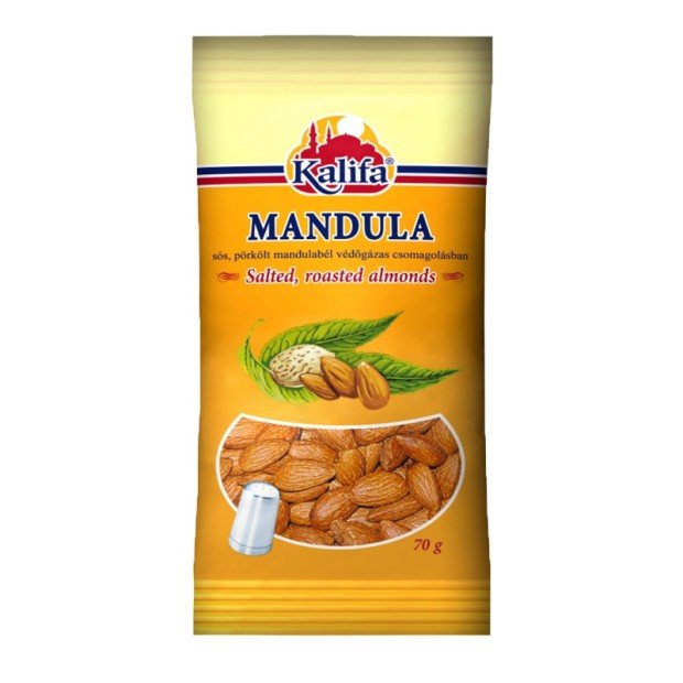 Kalifa mandula sós pörkölt 70g Kalifa mandula sós pörkölt 70g