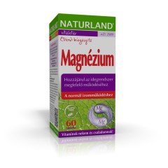 Naturland magnézium tabletta 60db Naturland magnézium tabletta 60db