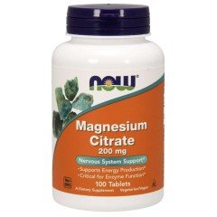 Now magnesium citrate tabletta 100db Now magnesium citrate tabletta 100db