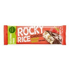 Rocky rice puffasztott rizsszelet eper 18g Rocky rice puffasztott rizsszelet eper 18g