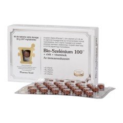 Bio-Szelénium 100+Cink+Vitaminok 60db Bio-Szelénium 100+Cink+Vitaminok 60db