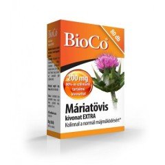 Bioco máriatövis extra kivonat tabletta 80db Bioco máriatövis extra kivonat tabletta 80db