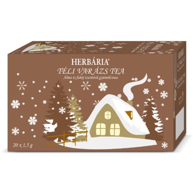 Herbária téli varázs tea alma-fahéj 20filter