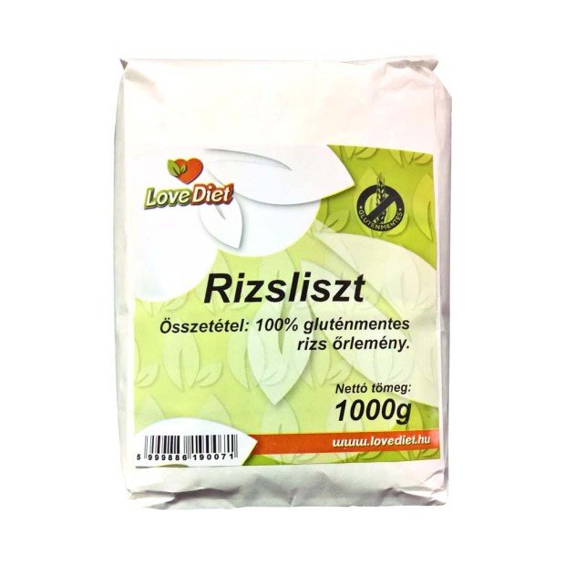 Love diet gluténmentes rizsliszt 1000g