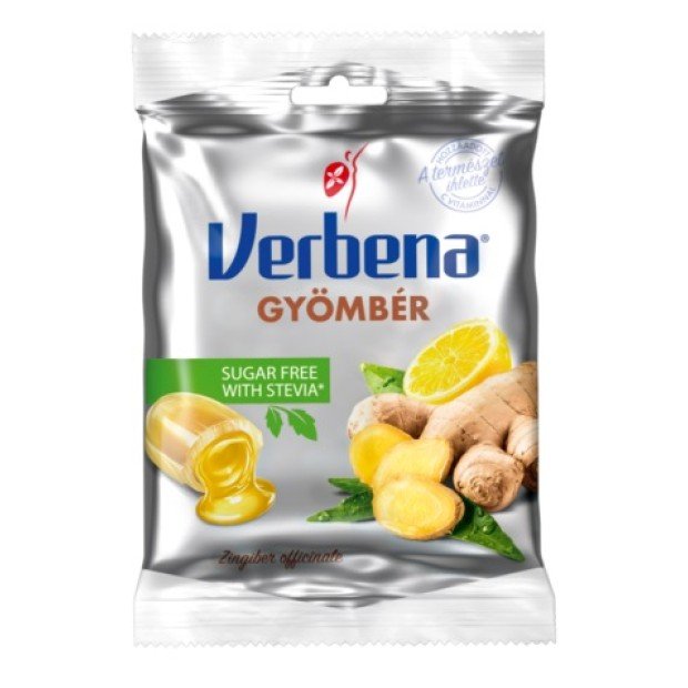 Verbena cukorka light gyömbér 60g