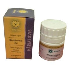 Adamo máriatövismag olaj kapszula 50db Adamo máriatövismag olaj kapszula 50db