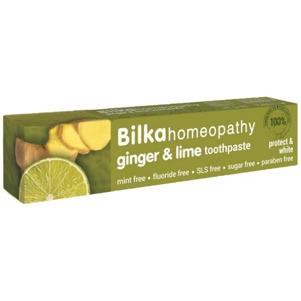 Bilka fogkrém homeopátiás gyömbér-lime 75ml