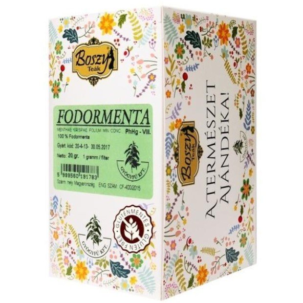 Boszy fodormenta tea 20 filter