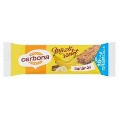Cerbona szelet banános 20g Cerbona szelet banános 20g