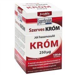 Jutavit szerves króm tabletta 100db Jutavit szerves króm tabletta 100db