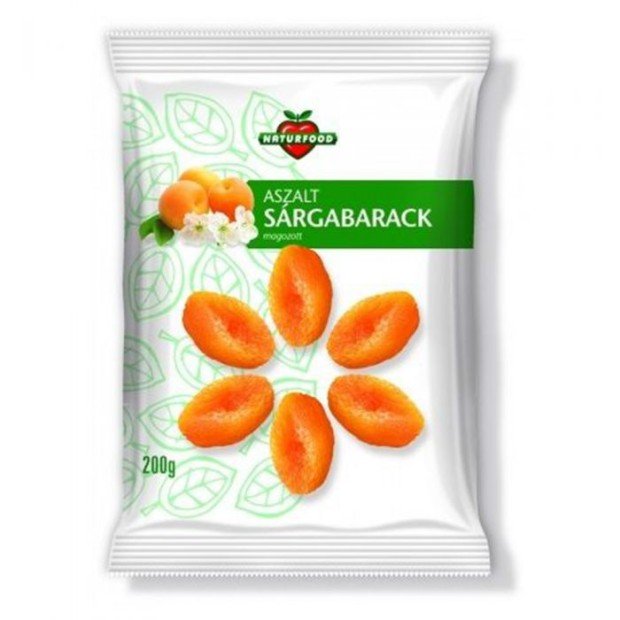 Naturfood aszalt sárgabarack 200g 