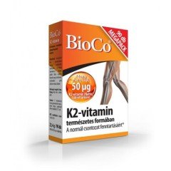 Bioco k2 vitamin tabletta 90db Bioco k2 vitamin tabletta 90db