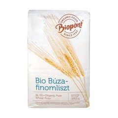 Biopont bio finom fehér búzaliszt bl-55 1000g Biopont bio finom fehér búzaliszt bl-55 1000g