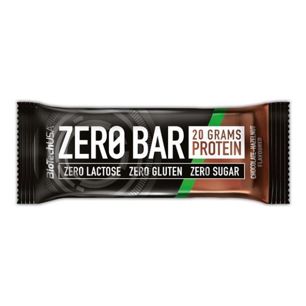 Biotech USA Szeletek ZERO Bar Csoki-Mogyoró 50g