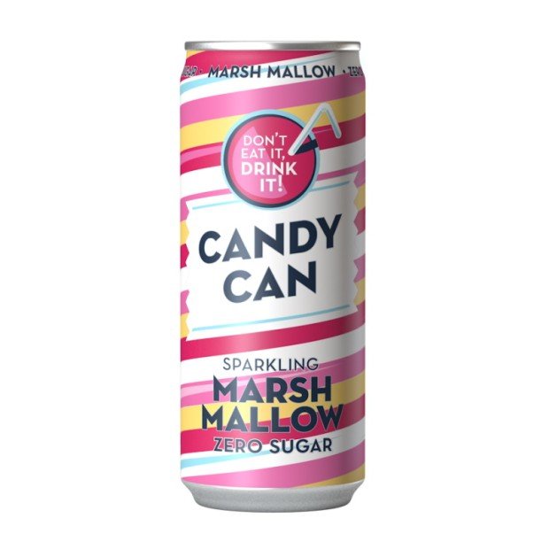 Candy can marshmallow zero sugar ital 330ml