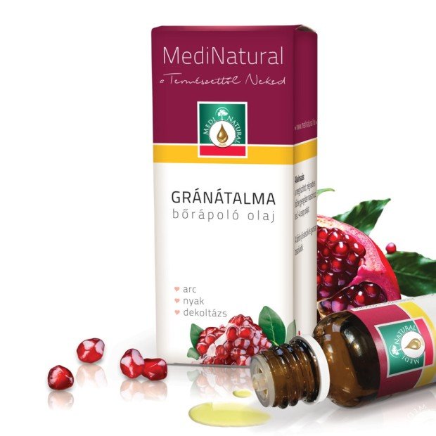 Medinatural bőrápoló olaj gránátalma 20ml