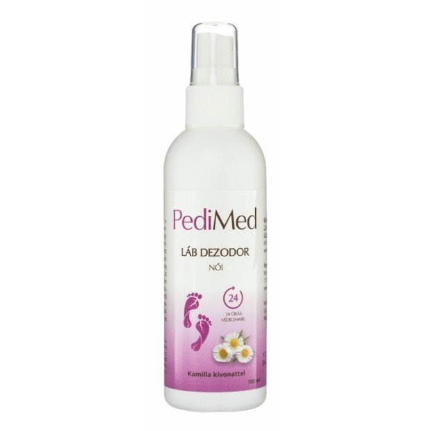 Pedimed lábdezodor spray női 100ml