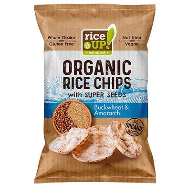 Rice up bio barnarizs chips hajdina-amaránt 25g