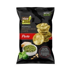 Rice up rizs chips pestó ízű 60g Rice up rizs chips pestó ízű 60g
