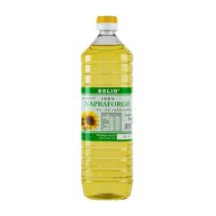 Solio hidegen sajtolt napraforgó étolaj 1000ml