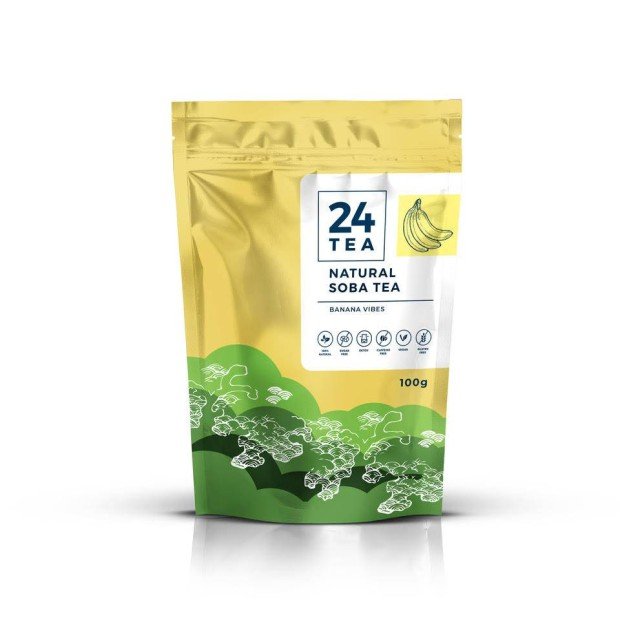 24tea hajdina tea banános 100g