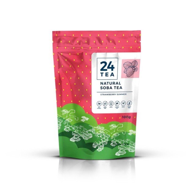 24tea hajdina tea epres 100g