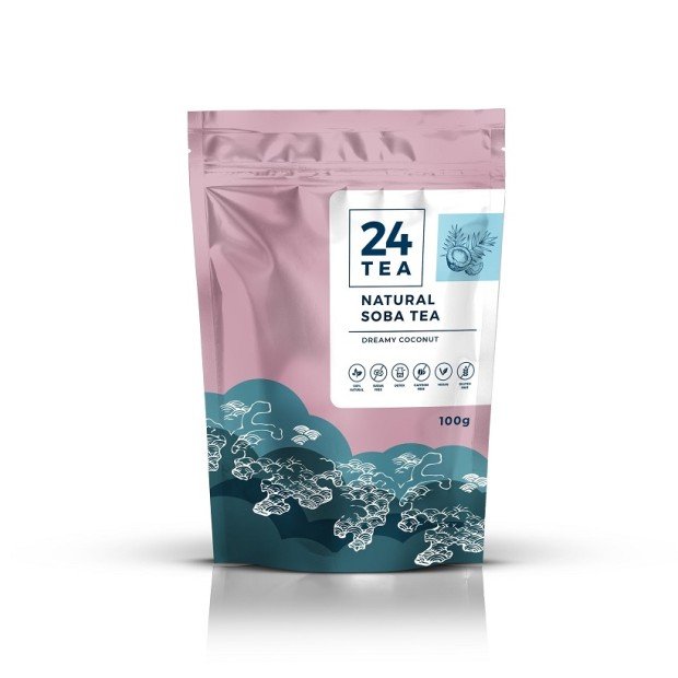 24tea hajdina tea kókuszos 100g