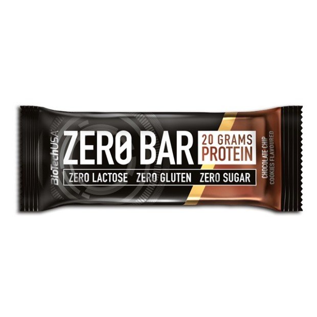 Biotech USA Szeletek ZERO Bar Csoki-Chip Cookies 50g