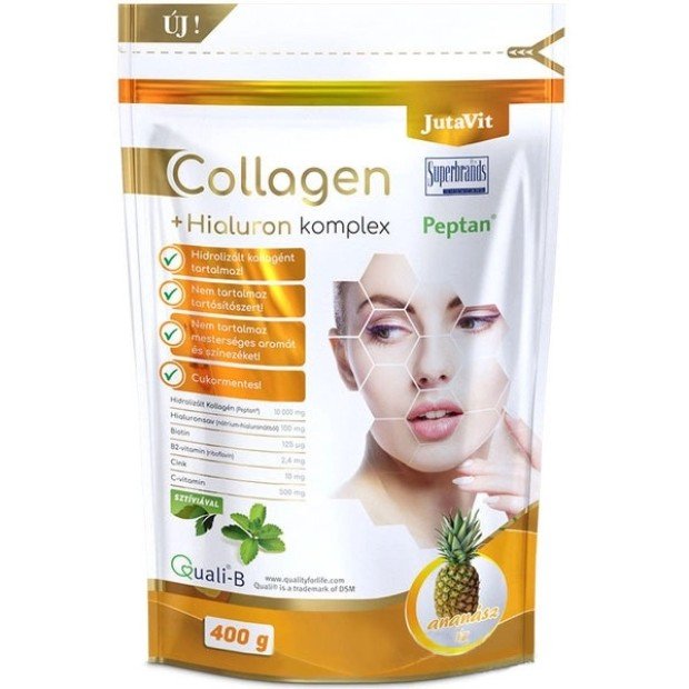 Jutavit collagén+hialuron ananász 400g