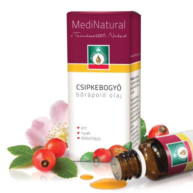 Medinatural bőrápoló olaj csipkebogyó 20ml