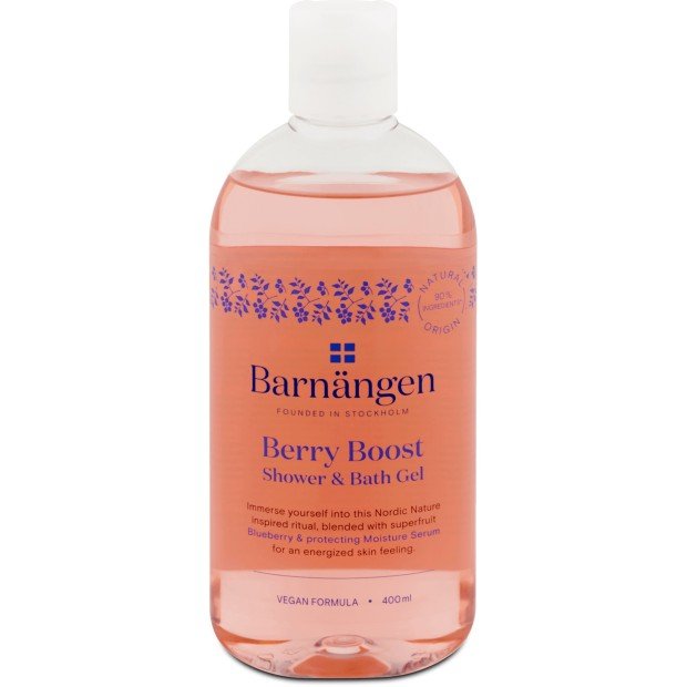 Barnangen tusfürdő berry boost 400ml