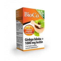 Bioco ginkgo biloba+Lecitin kapszula 90db Bioco ginkgo biloba+Lecitin kapszula 90db