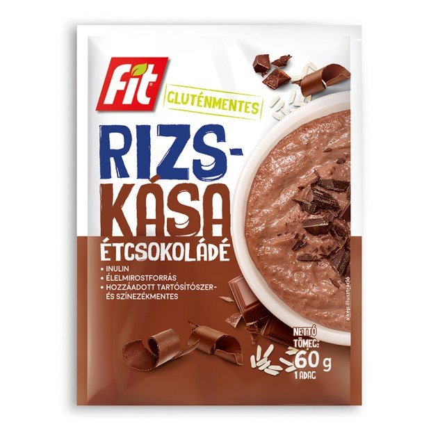 Fit reggeli rizskása étcsokoládé-inulin 60g