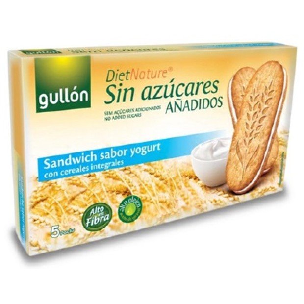 Gullon cukormentes szendvicskeksz joghurtos 220g