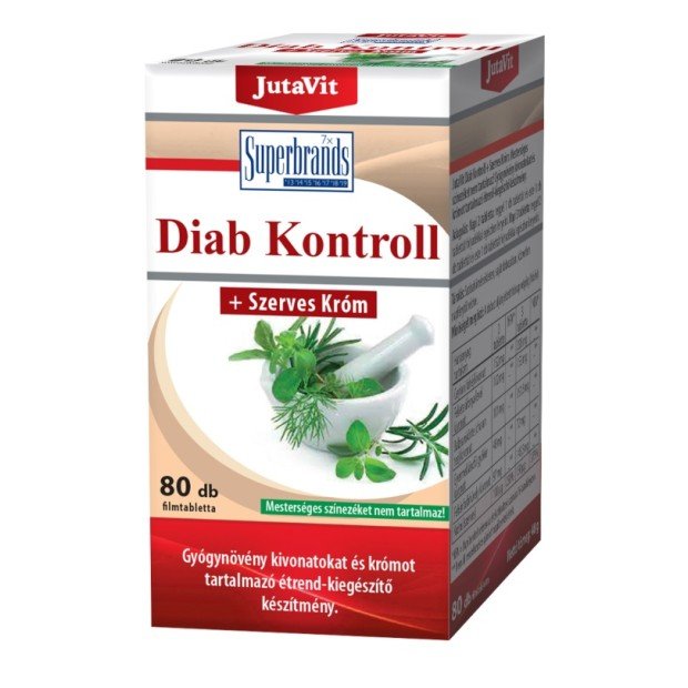 Jutavit diab kontroll tabletta 80db