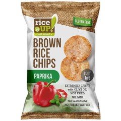 Rice up rizs chips paprikás 60g Rice up rizs chips paprikás 60g