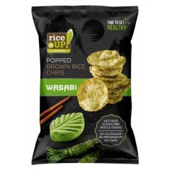 Rice up rizs chips wasabi ízű 60g Rice up rizs chips wasabi ízű 60g