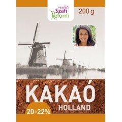 Szafi Reform holland kakaópor 20-22% 200g Szafi Reform holland kakaópor 20-22% 200g