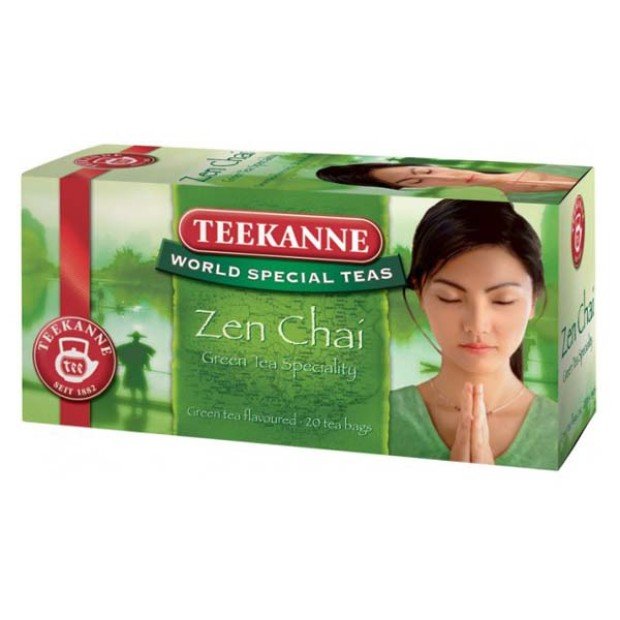 Teekanne zen chai green tea 20 filter