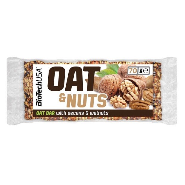 Biotech USA Szeletek Oat Bar Pekándió 70g