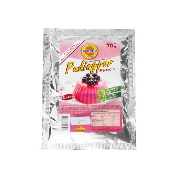 Dia-Wellness Pudingpor Puncs 70g