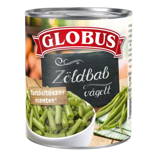 Globus xxl zöldbab 800g