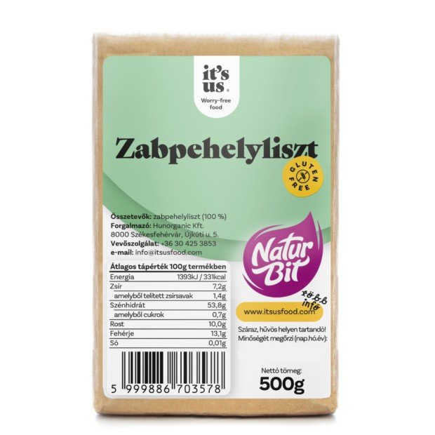 It's us naturbit zabpehelyliszt 500g