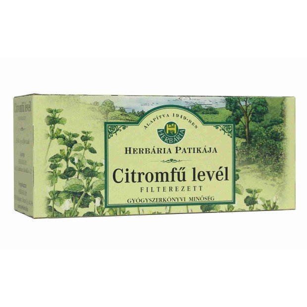 Herbária citromfűlevél tea 25 filter